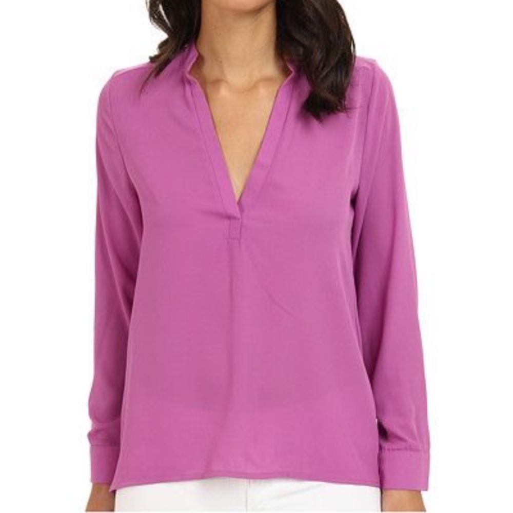 3/$36 Beautiful Orchid Blouse